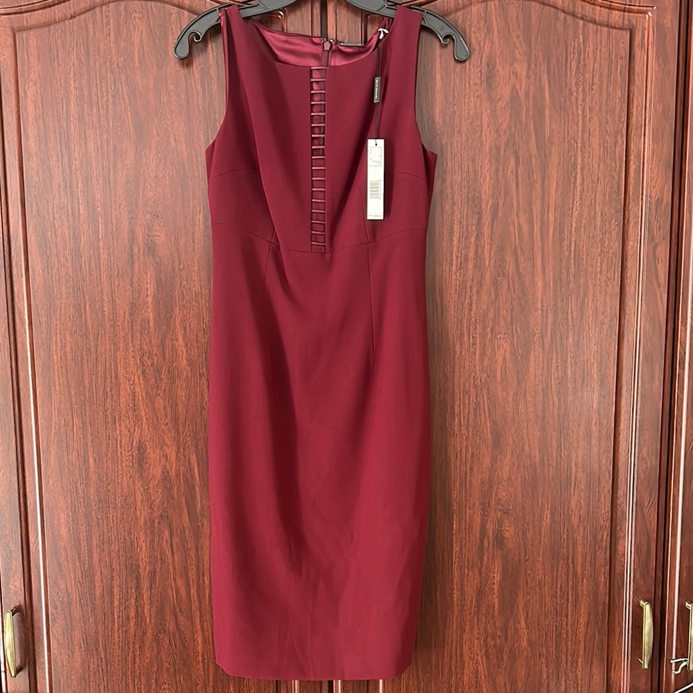 Elle Tahari Wine Tank Dress